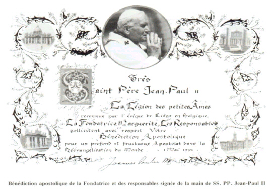 Messages de l'amour miséricordieux aux petites Ames:Journal de Marguerite Benediction